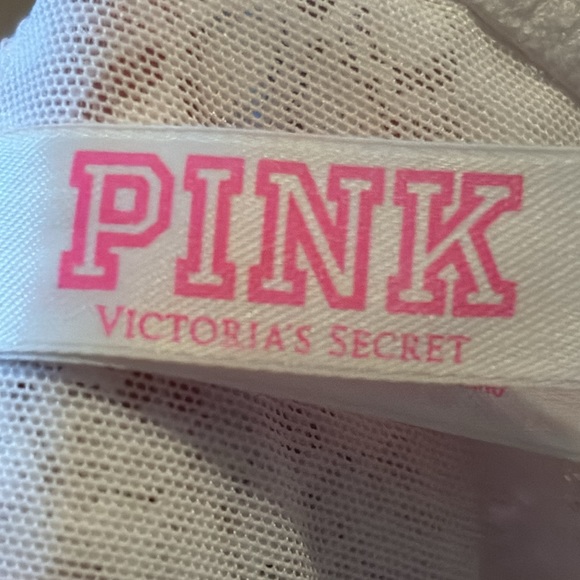 Pink Victoria Secret push up lace bra size D-DD - Picture 4 of 6